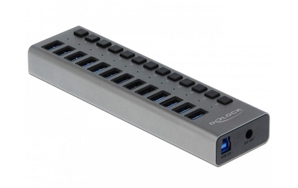 Delock externer USB 3.0 Hub 13-Ports