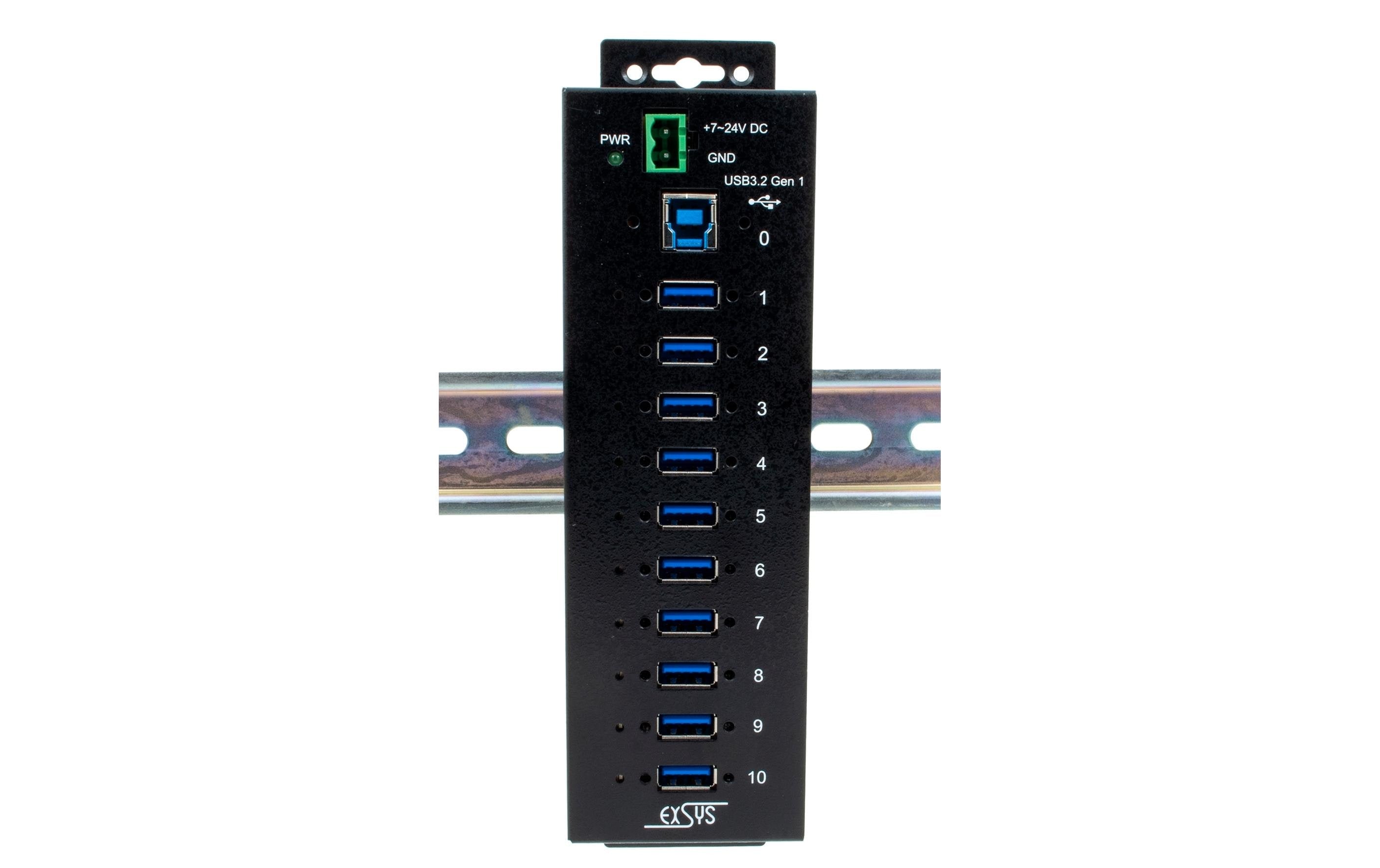 EXSYS EX-1510HMVS, 10xUSB 3.2 Gen1