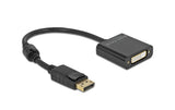 Adapter DP1.2 Stecker zu DVI Buchse, 4K