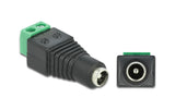 Delock Adapter DC, 5,5 x 2,1mm Buchse