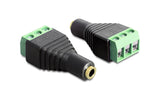 Delock Adapter Klinke Buchse 3.5mm