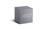 Gingko Digitalwecker Cube Click Clock
