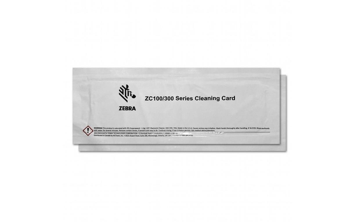 Zebra Cleaning Card zu ZC100/300/350