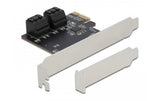 Delock PCI-Express-x4 SATA, 1x M.2