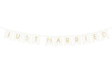 Partydeco Girlande Just Married