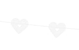 Partydeco Girlande Herzen
