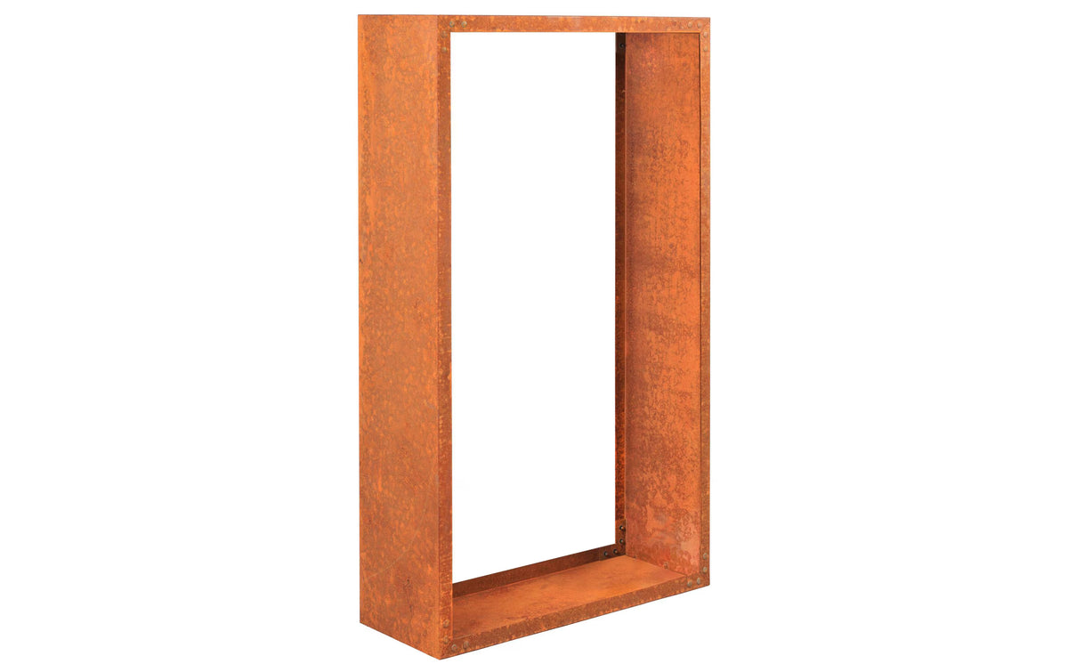 Kaminholzregal Corten