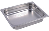 Inox GN-Behälter gelocht 1/2 65mm