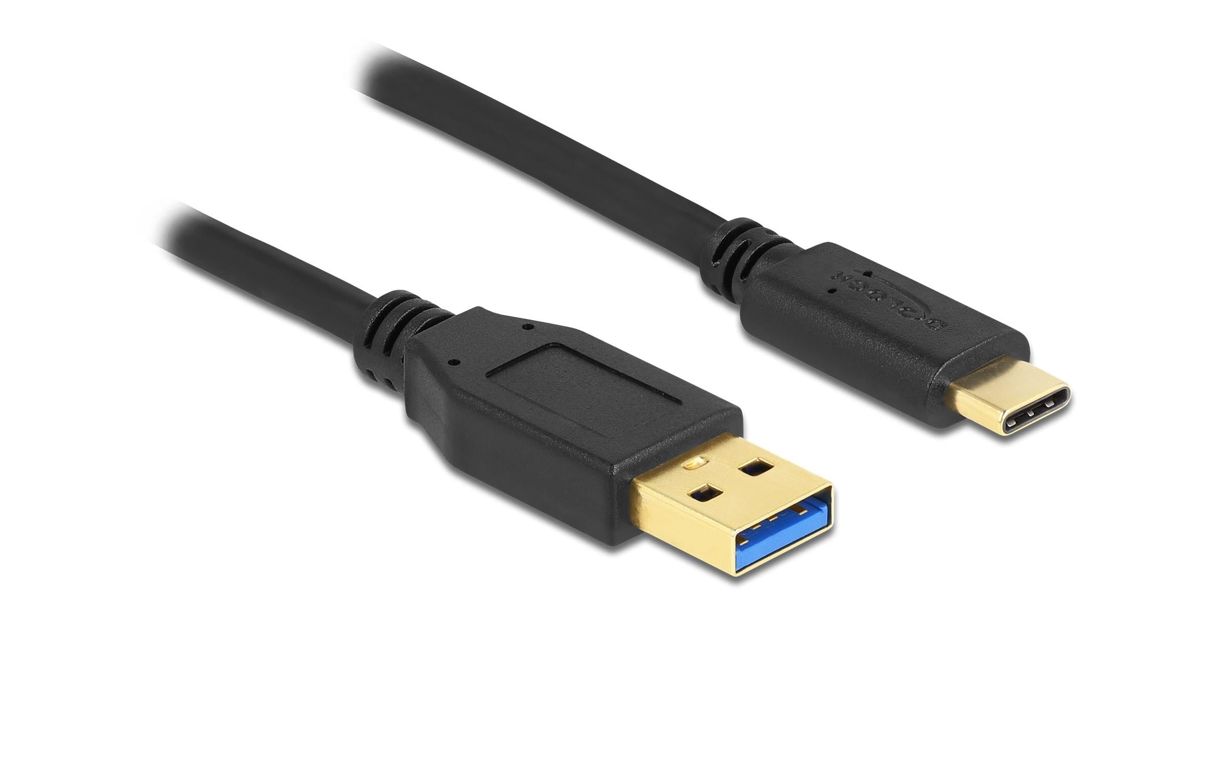 Delock, USB 3.1-Kabel USB A - USB C 2 m