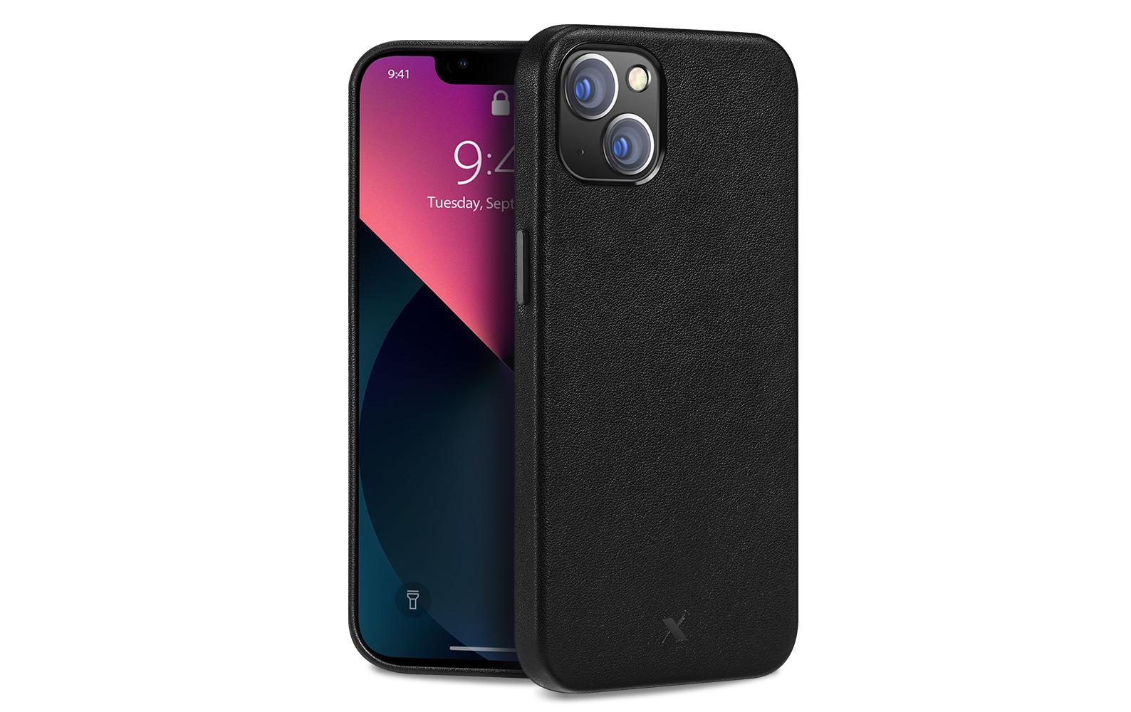 NEVOX StyleShell PRO, Leder, schwarz