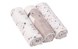 Lässig Mulltuch Heavenly soft 3er Set