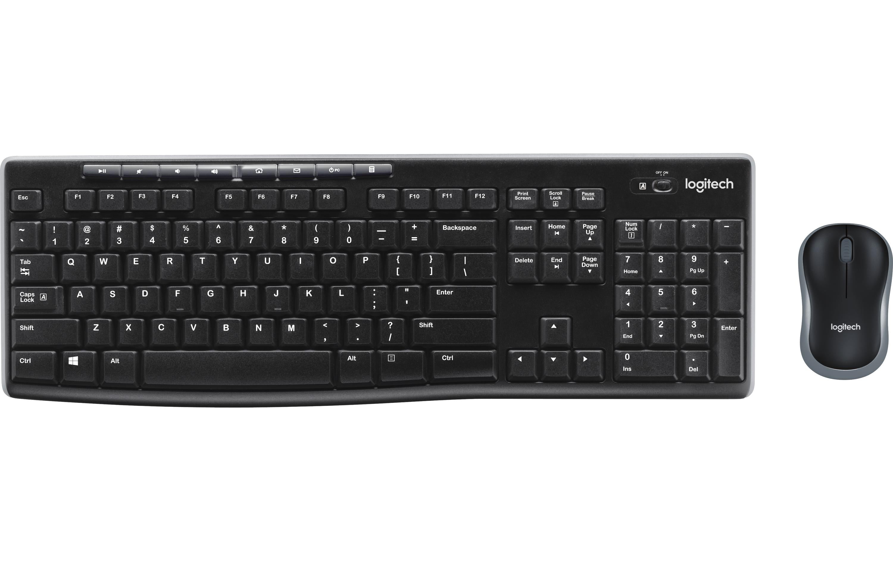 Logitech wireless Desktop MK270, USB 2.4GHz