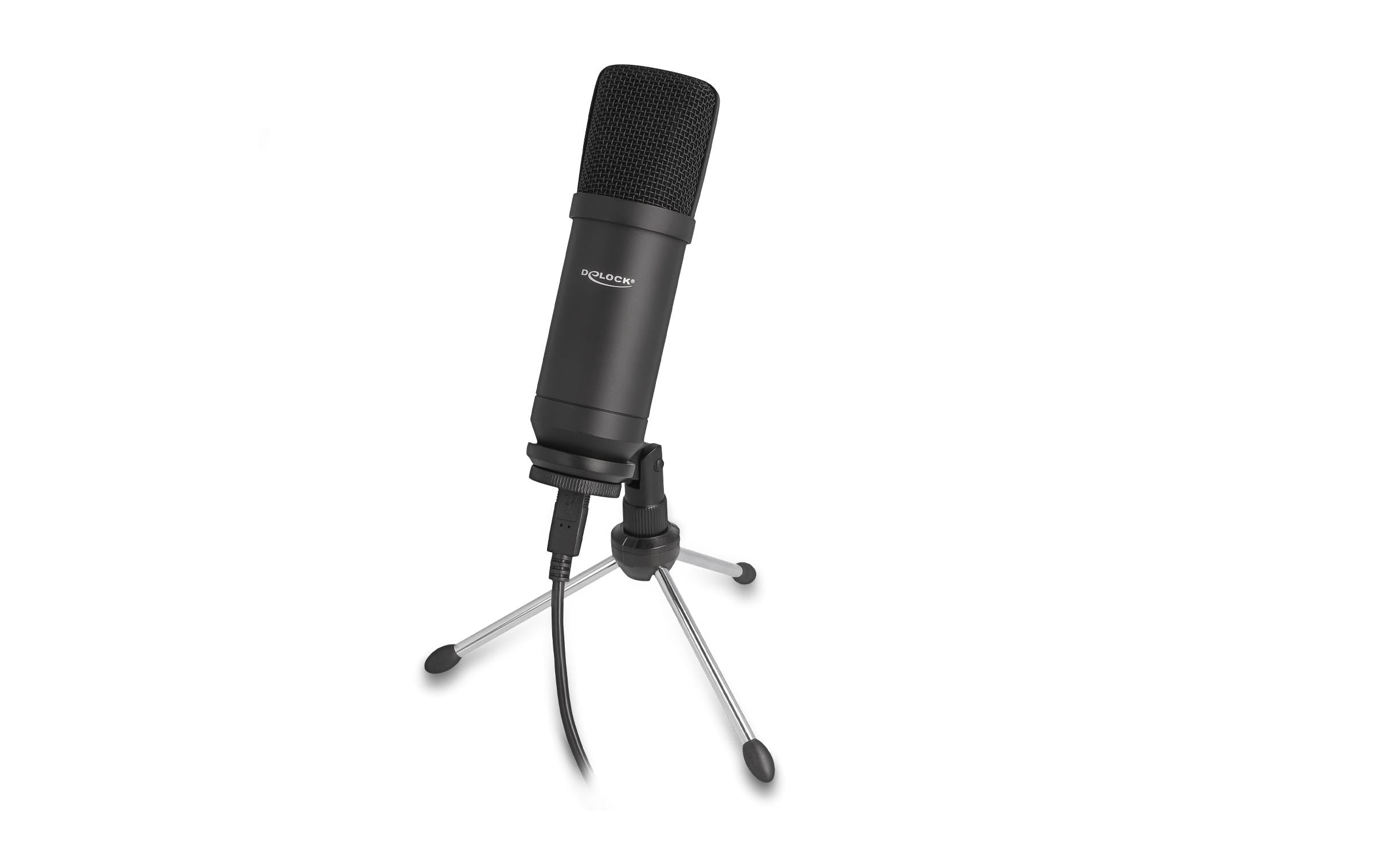 Delock USB Kondensator Mikrofon 24 Bit