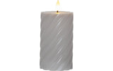 Star Trading LED Pillar Kerze Flamme Swirl