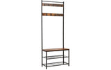 Vasagle Garderobe aus Holz und Metall