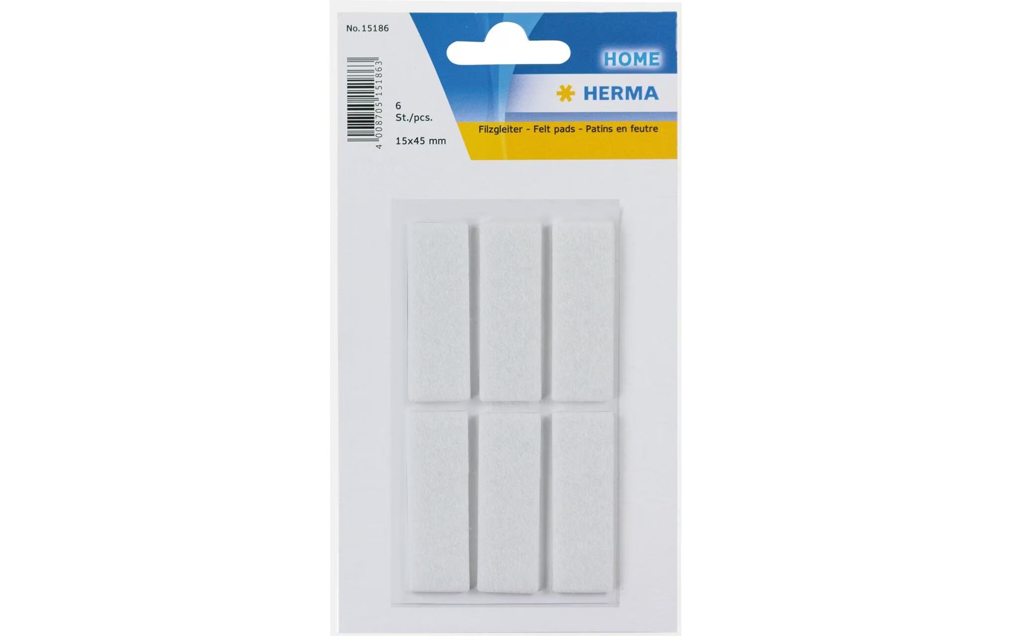Herma Filzgleiter weiss