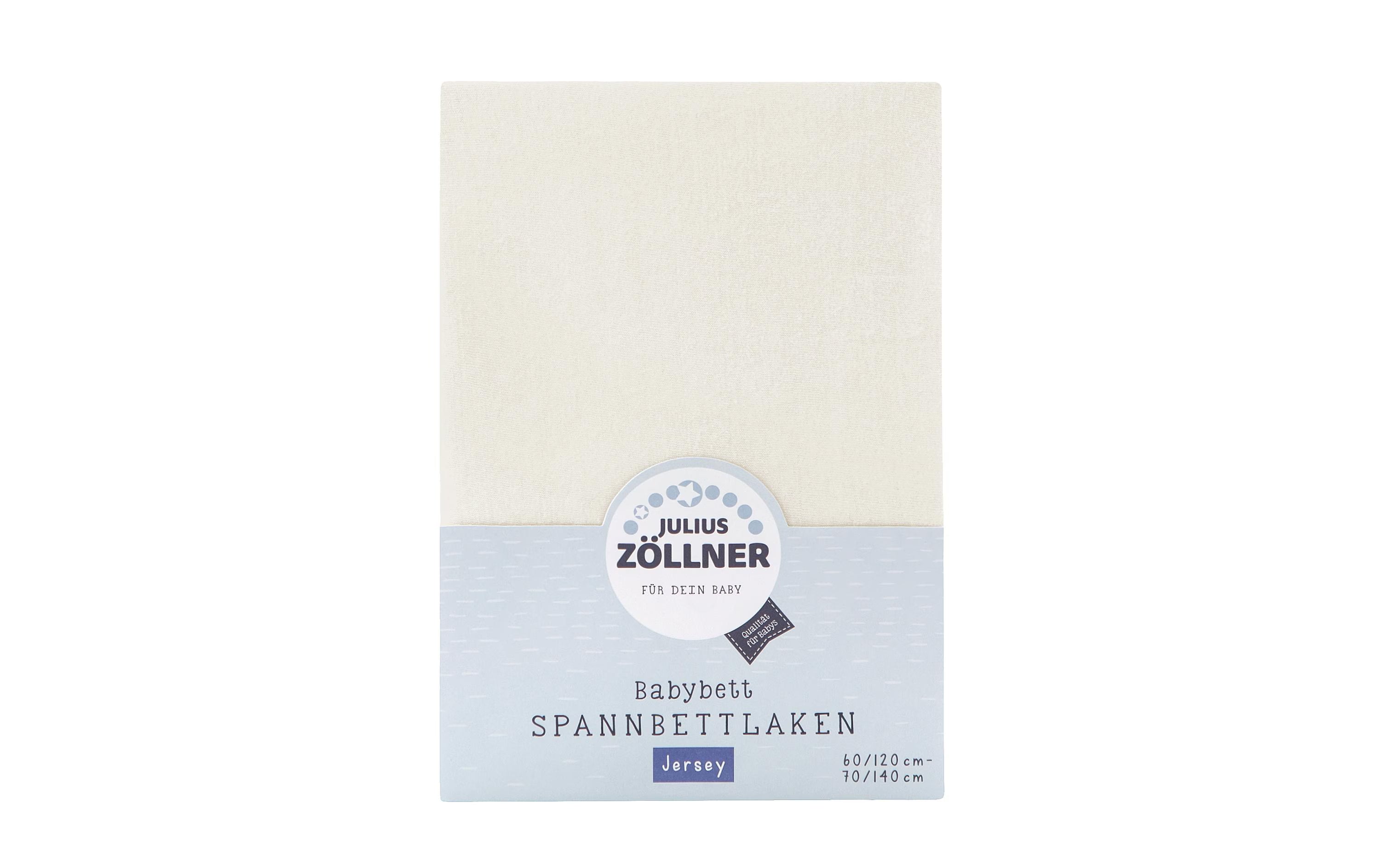 Julius Zöllner Fix-Leintuch Jersey Ecru