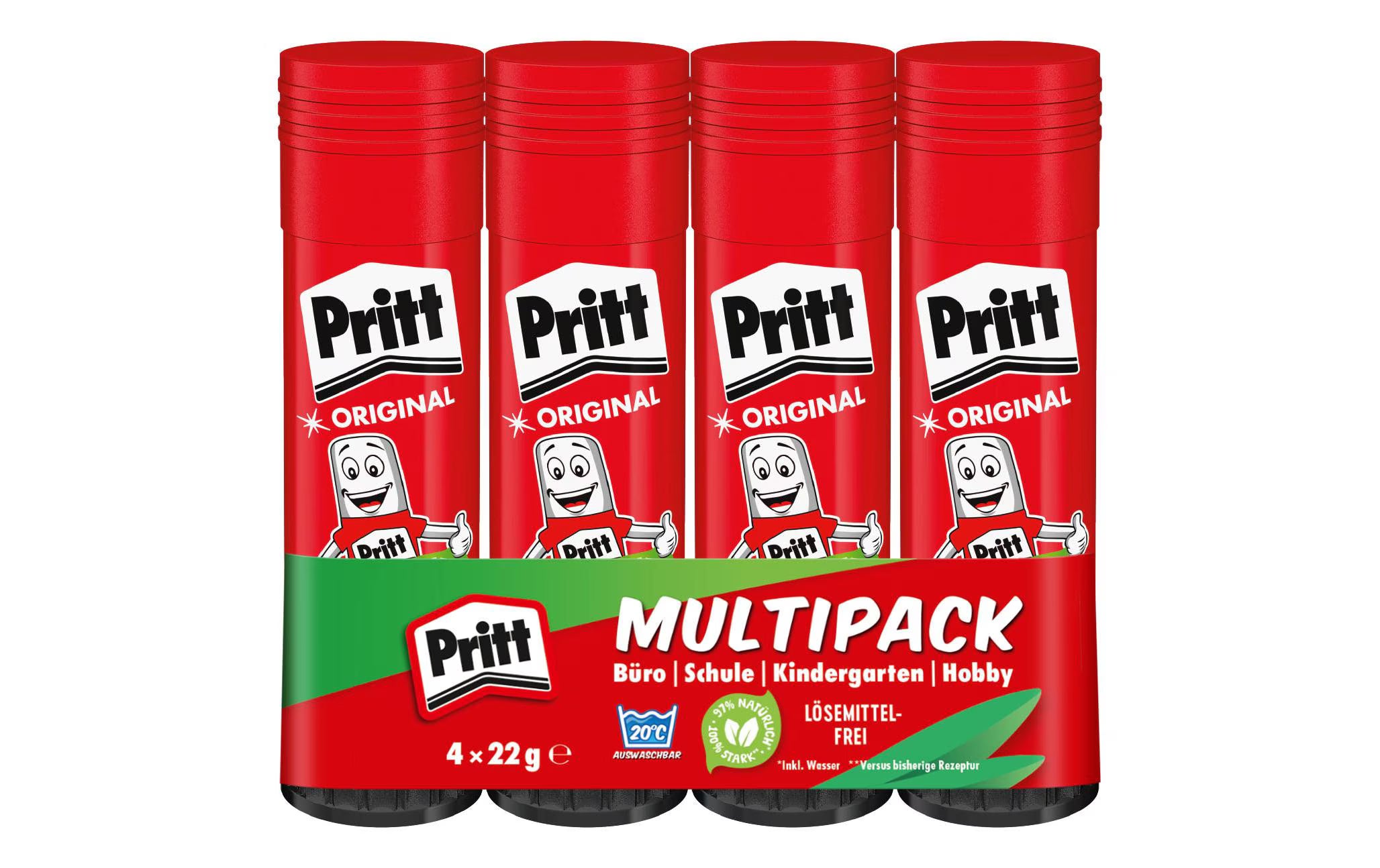 Pritt Klebestift 22g multi 4er Pack