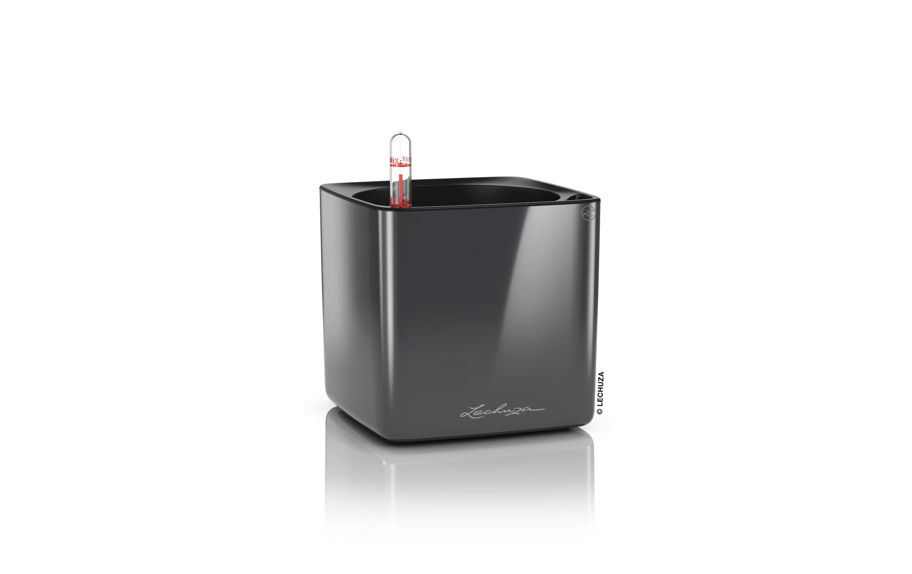 Lechuza Blumentopf CUBE Glossy 14