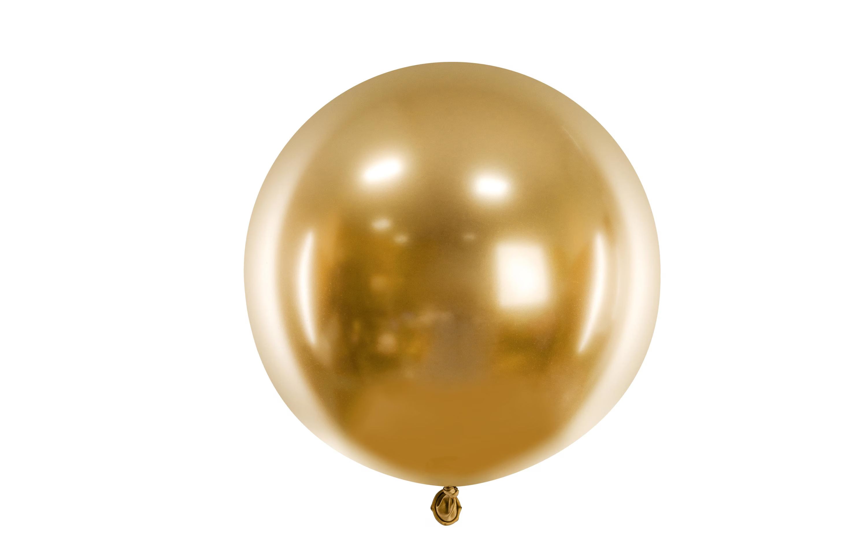 Partydeco Ballon Rund Glossy