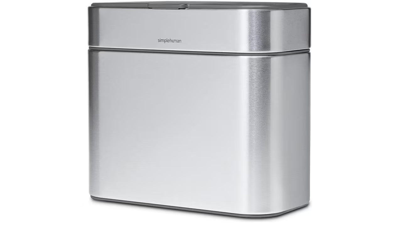 Simplehuman, Komposteimer Caddy 4 l, Silber