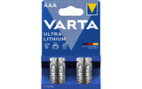VARTA Lithium Batterie AAA, 1.5V, 4Stk