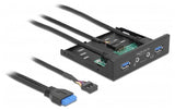 Delock USB Hub Front Panel 64150