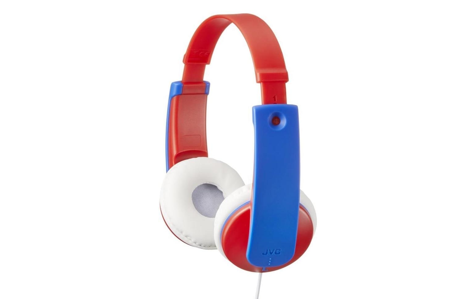 JVC HA-KD7-RN, Kinderkopfhörer, rot