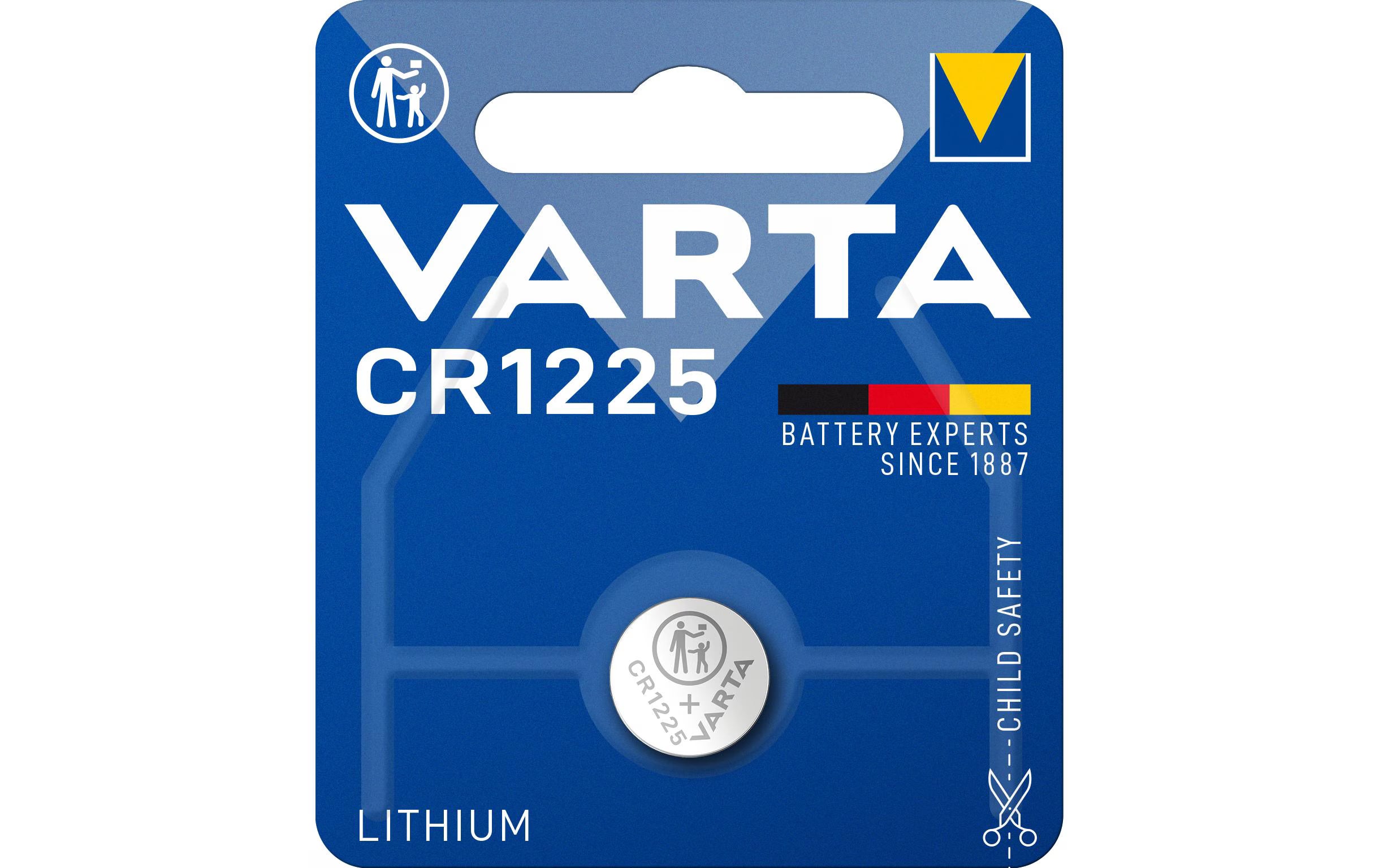 VARTA Knopfzelle CR1225, 3.0V, 1Stk