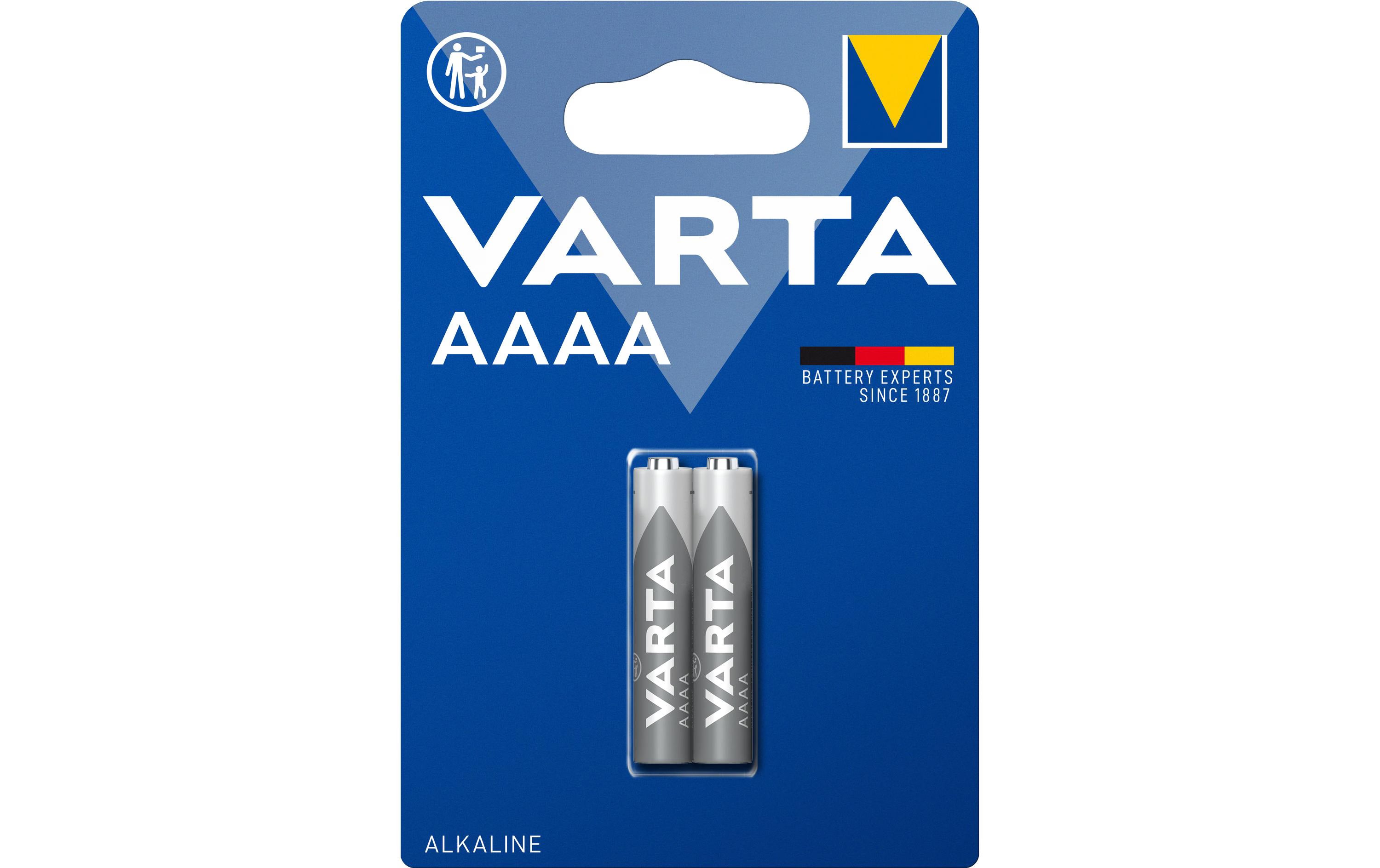 VARTA Elecronics Batterie AAAA, 1.5V, 2Stk