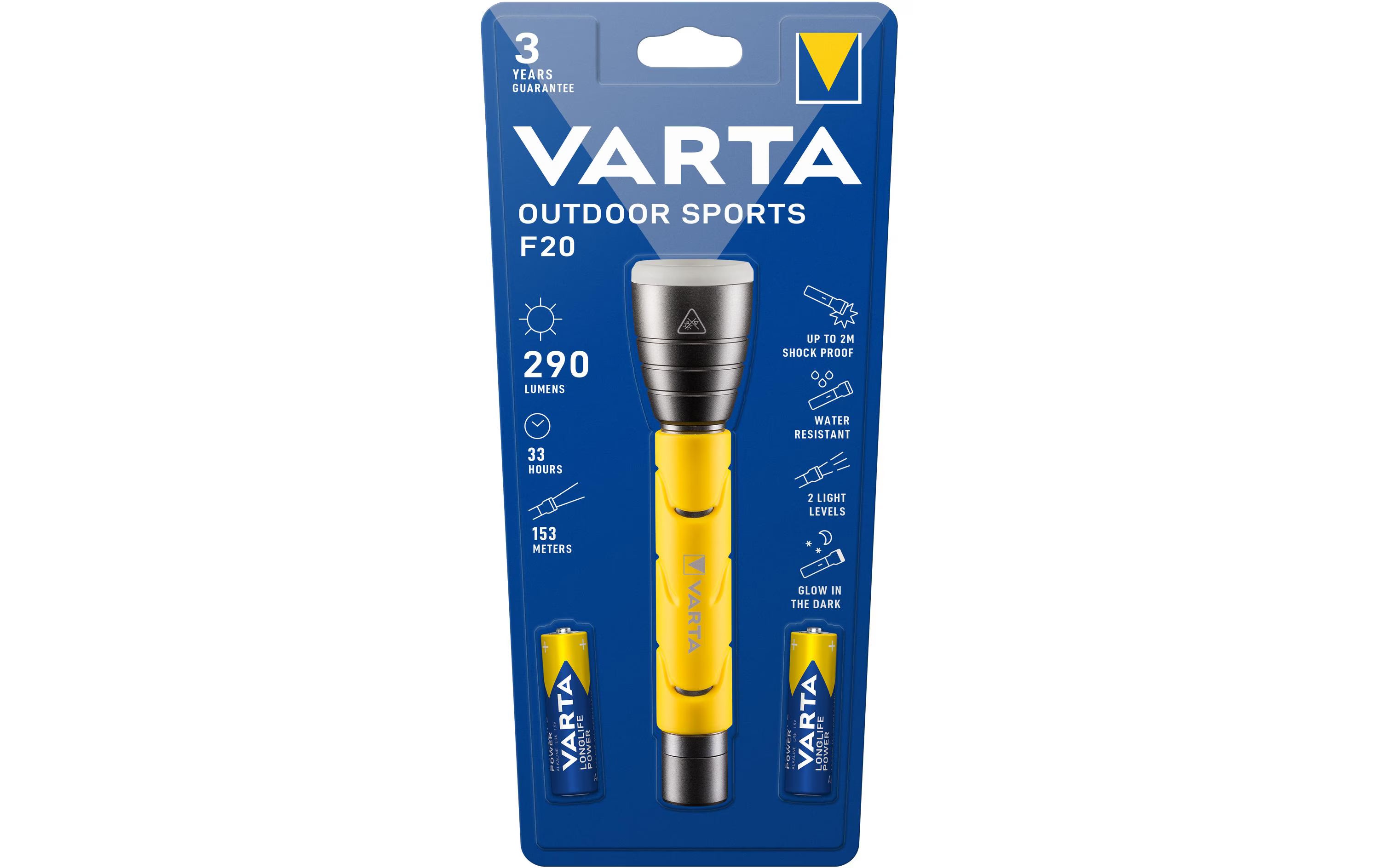 VARTA LED Outdoor Sports Flashlight