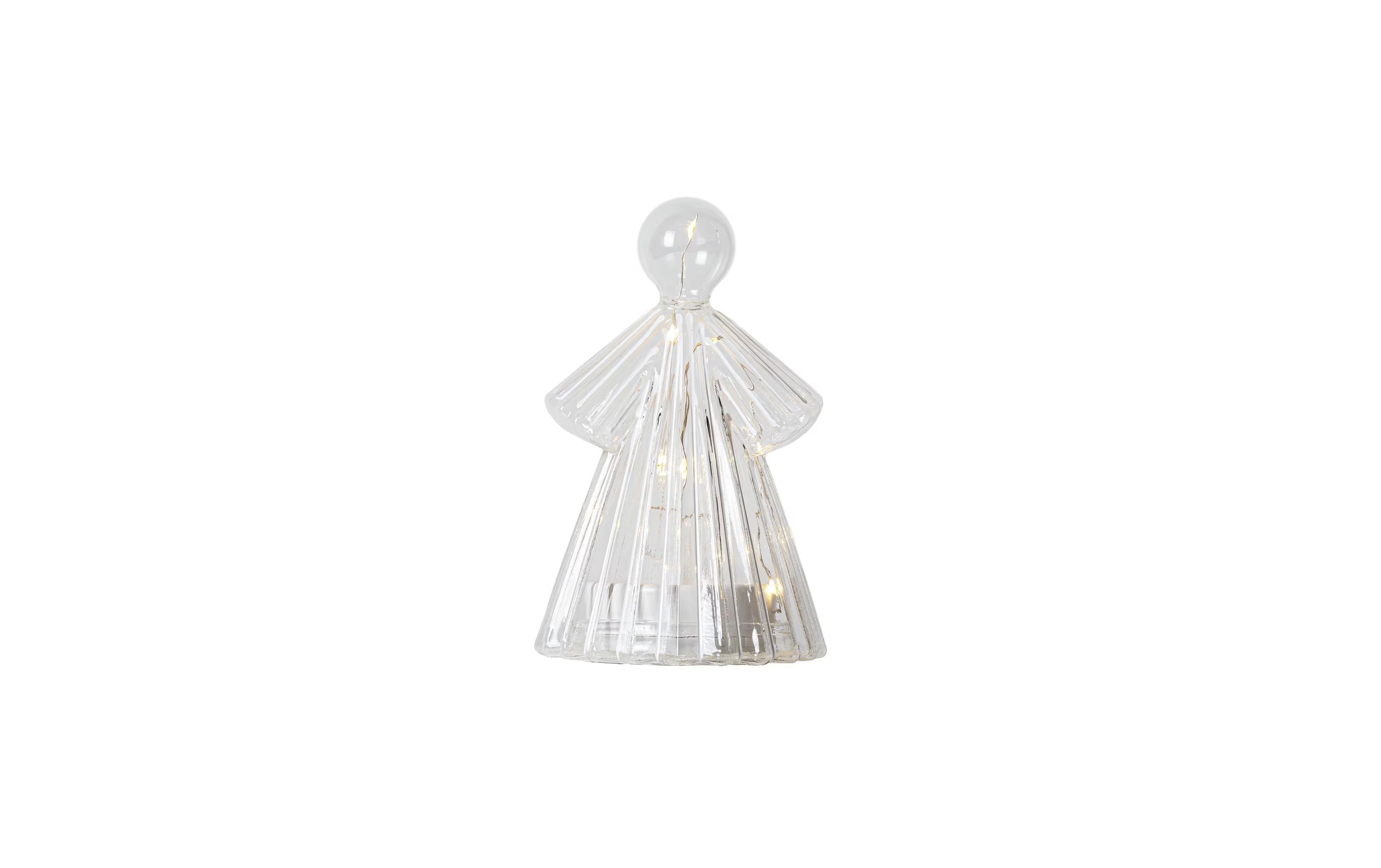Sirius LED Engel Albert, Glas,weiss,10 LEDs