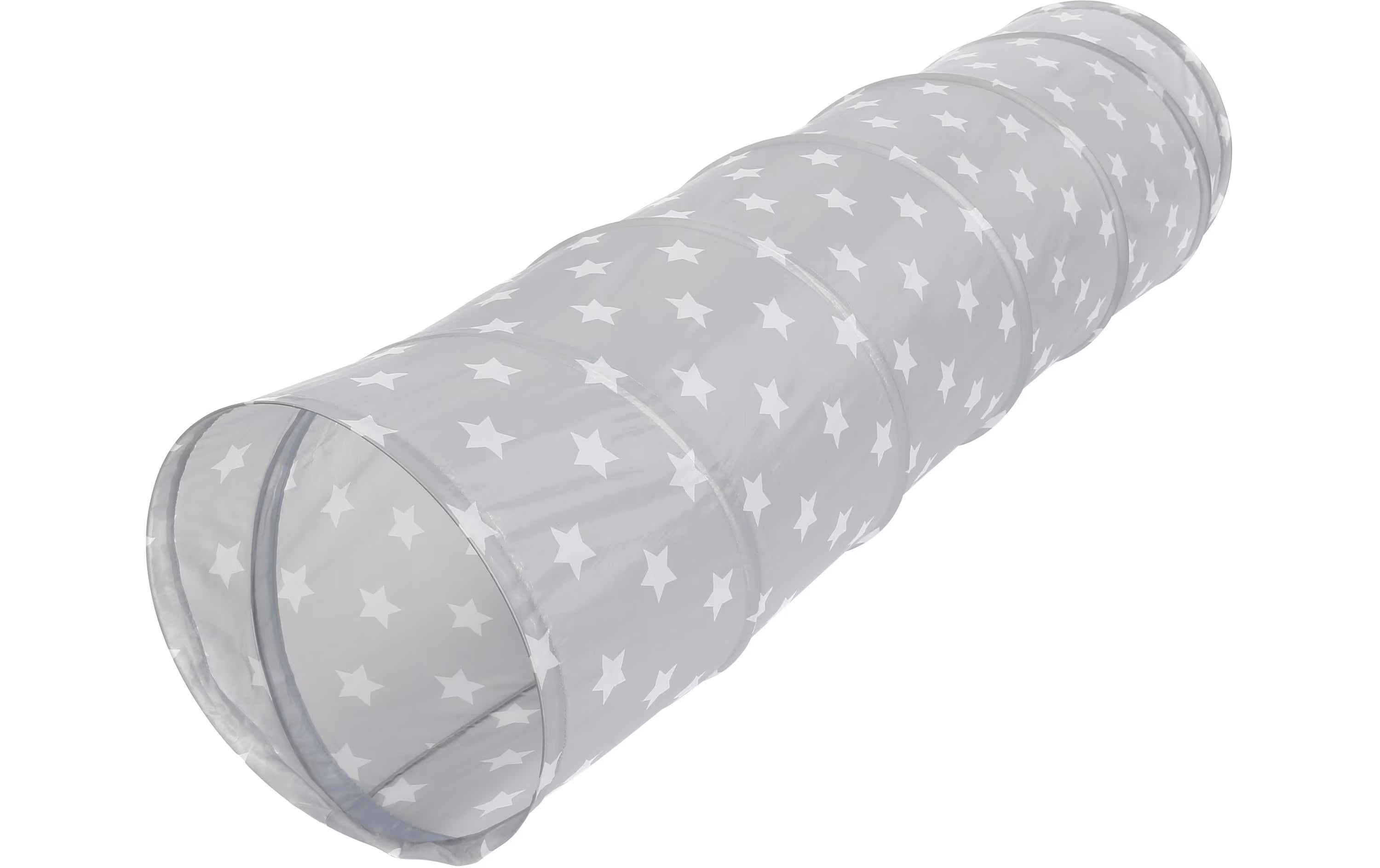 Spieltunnel Grey white stars