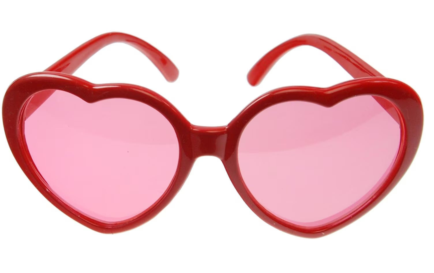 Partydeco Brille Herz
