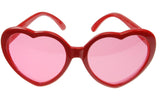 Partydeco Brille Herz