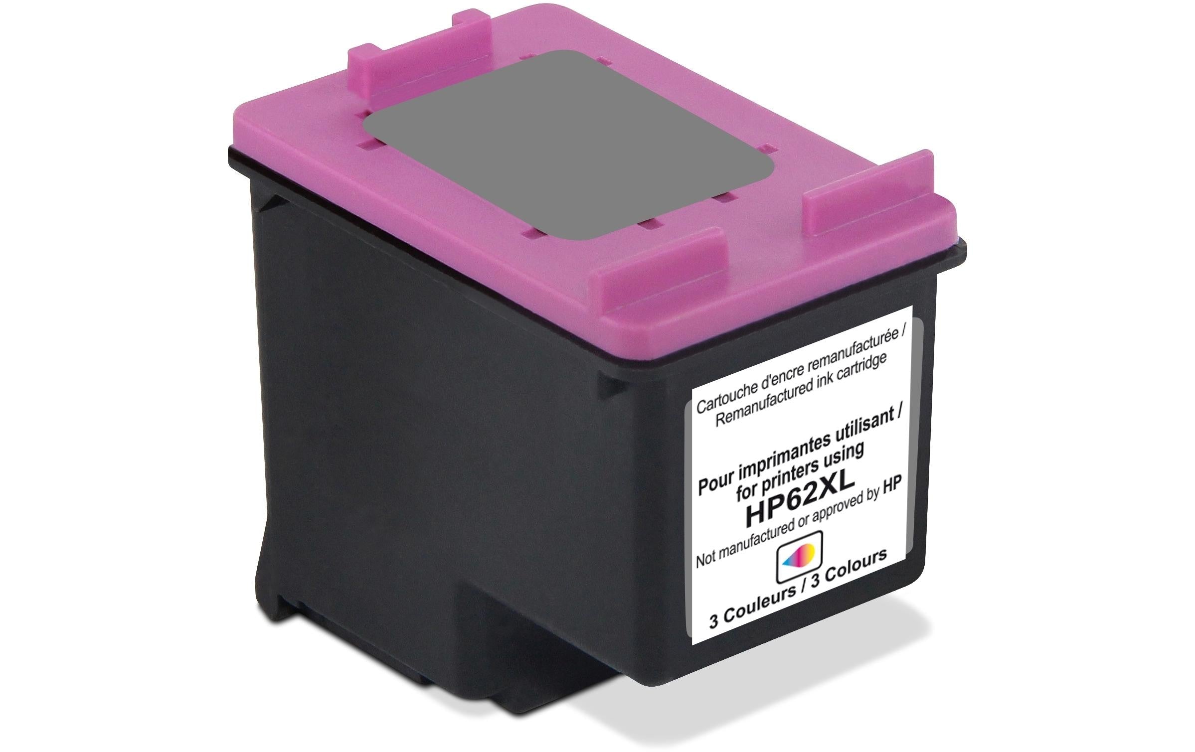 GenericInk Tinte HP C2P07AE Nr. 62XL Color