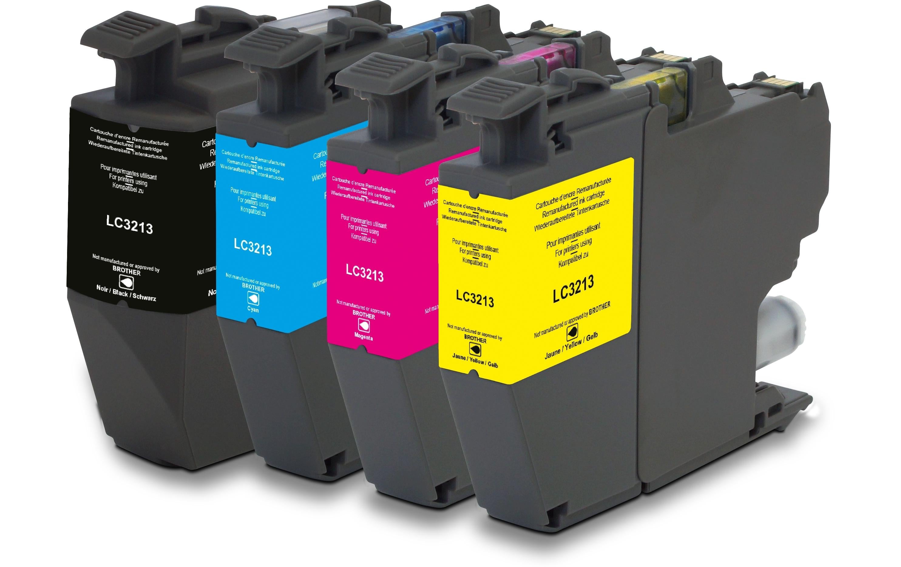 GenericInk Tinte Brother LC3213 Multip.