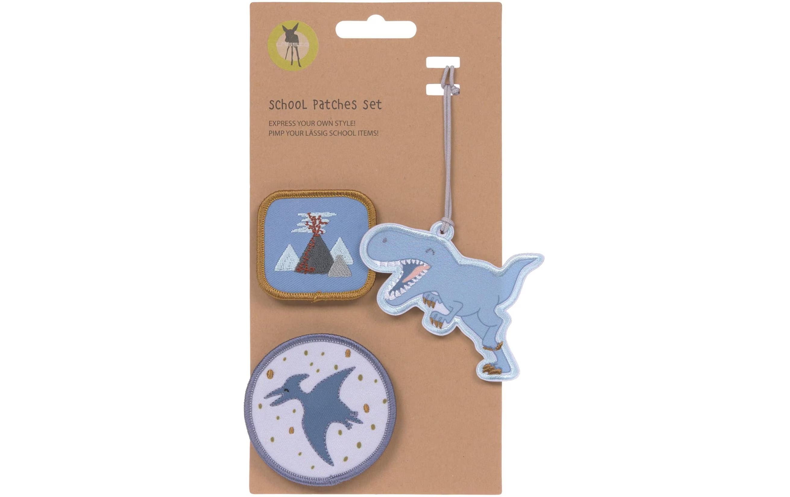 Lässig Anhänger / Patches Dino