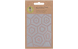 Lässig Sticker reflektierend Hexagon