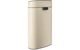 Brabantia Touch Bin New 40 Liter Soft Beige