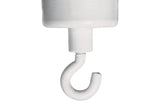 FRANKEN Hakenmagnet, 37 mm, weiss