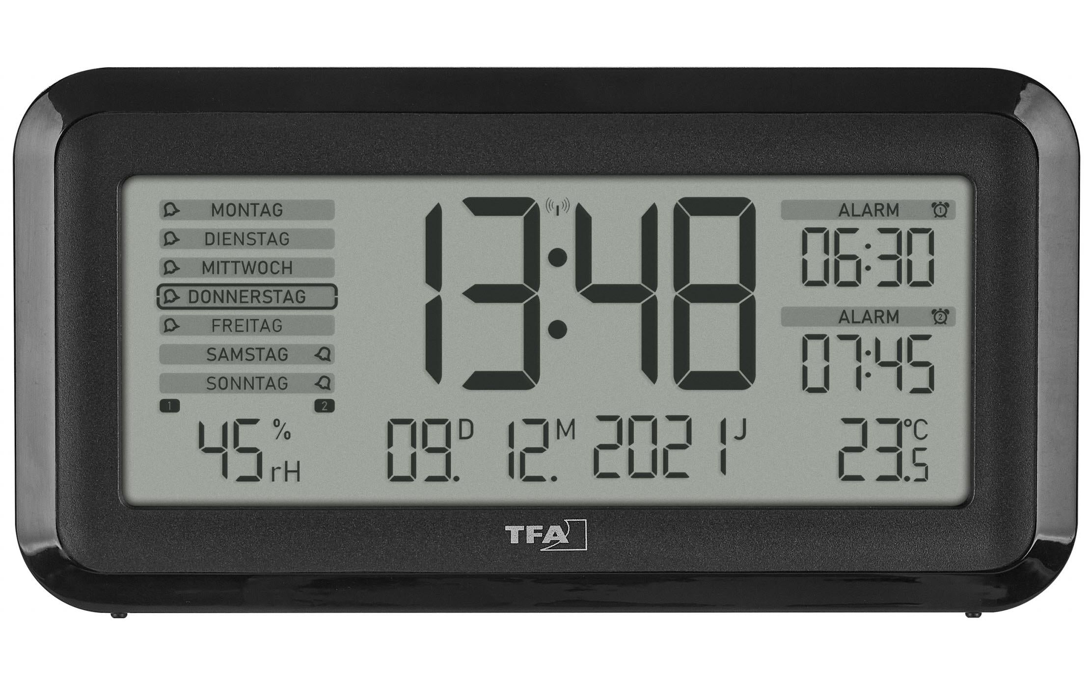 TFA Boxx2 Funk-Wecker
