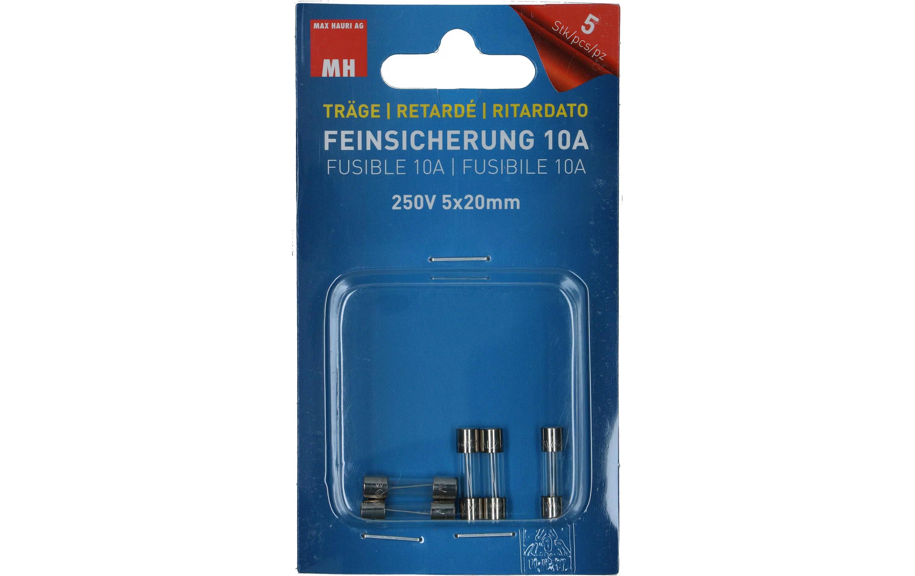 Max Hauri Feinsicherung 10A5x20mm