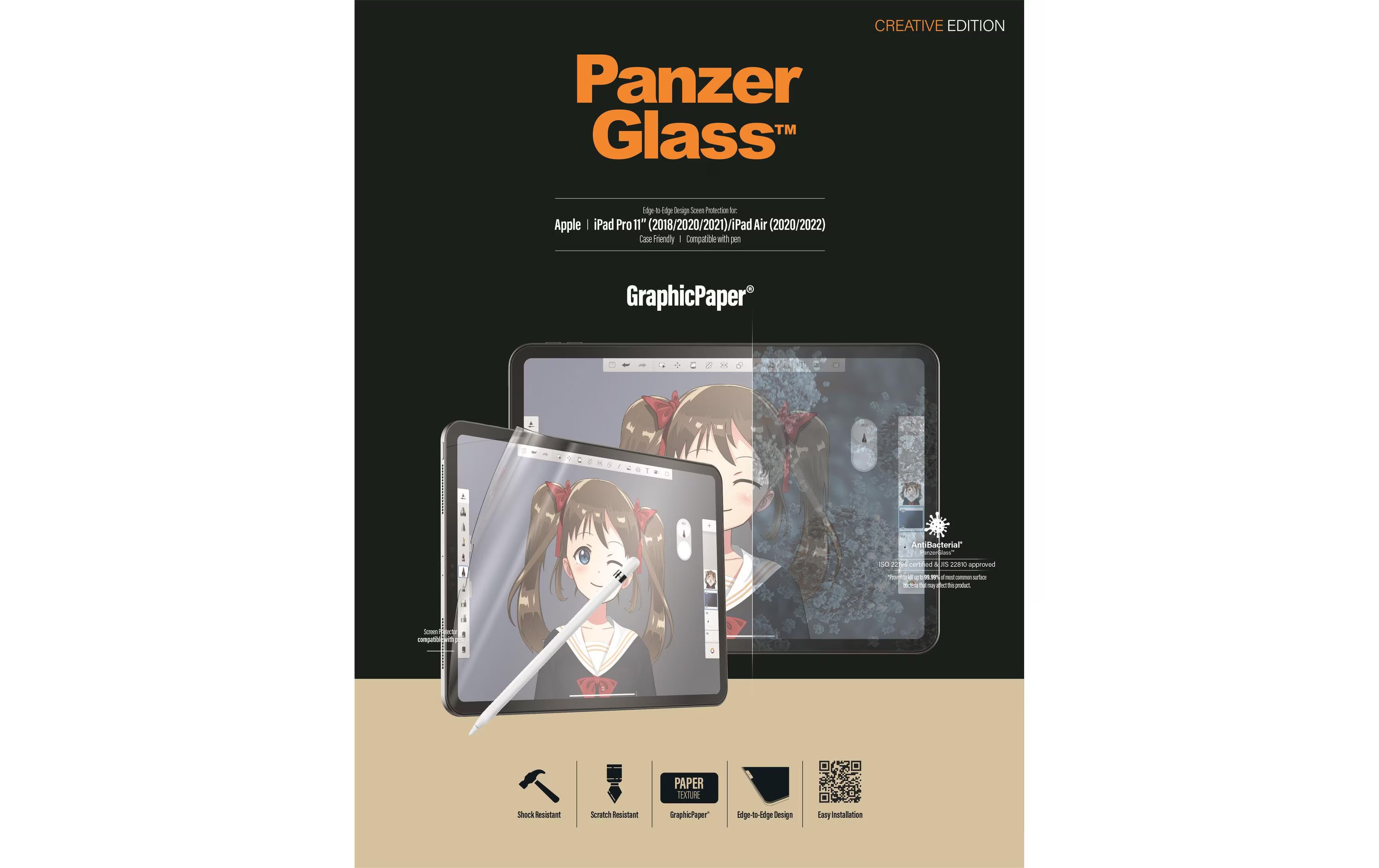 PANZERGLASS CF GraphicPaper Anti Bacterial