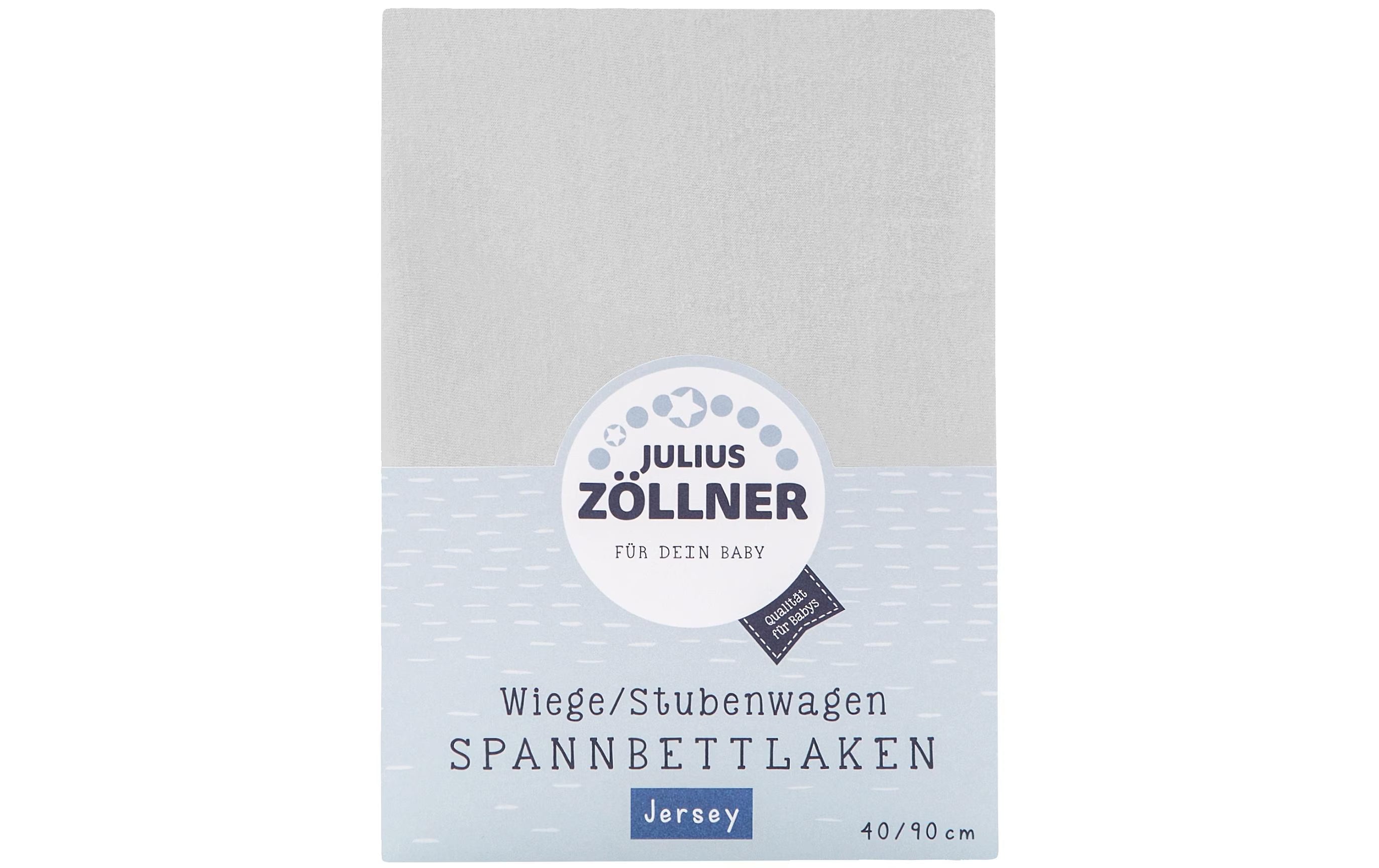 Julius Zöllner Fix-Leintuch Jersey Hellgrau