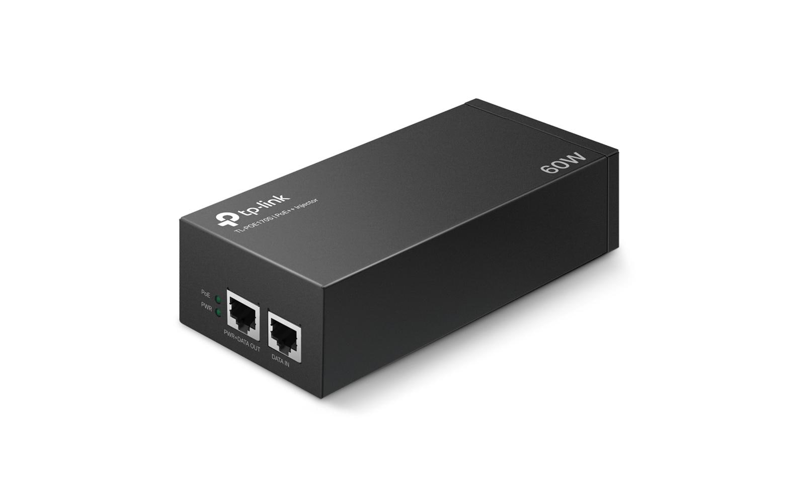 TP-Link: TL-POE170S: PoE++ Injector, 60Watt