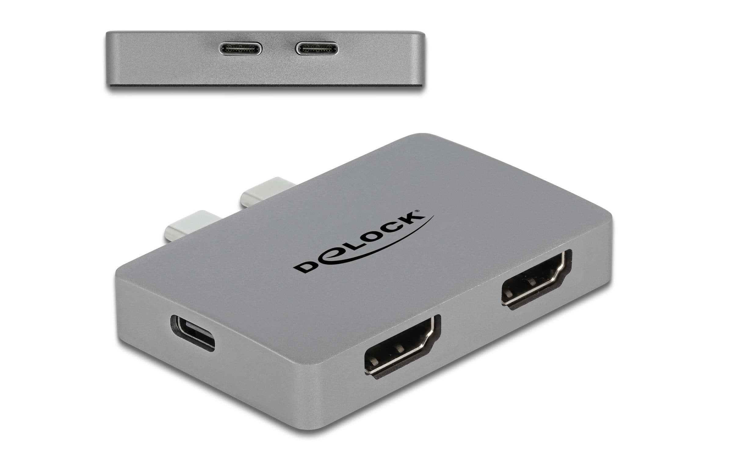 Delock Thunderbolt3 - 2xHDMI 4K60Hz Adapter