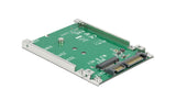 Delock M.2 zu SATA Adapter, inkl. 2.5 7mm