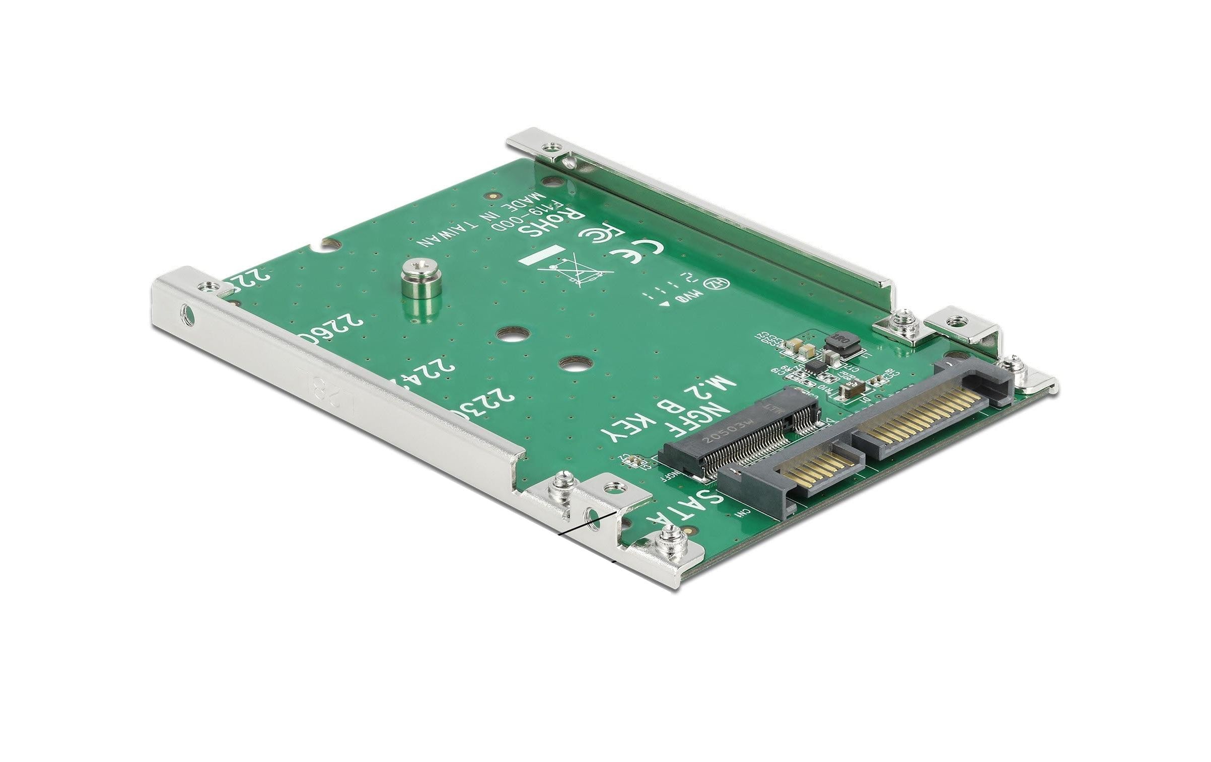 Delock M.2 zu SATA Adapter, inkl. 2.5 7mm