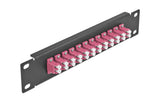 Delock 10Patchpanel Duplex 12Port LC